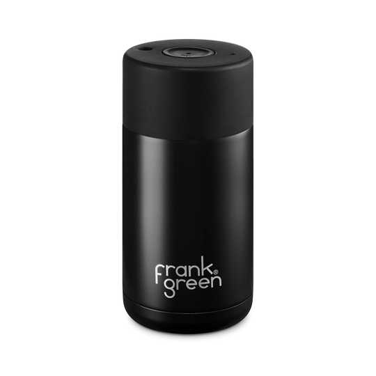 Ceramic Reusable Cup 12oz, Midnight