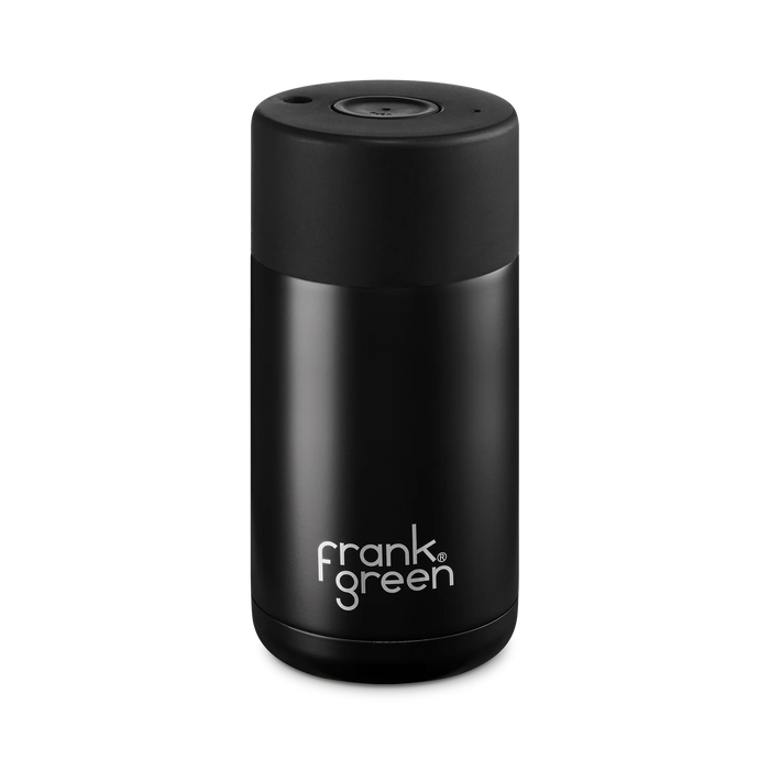 Ceramic Reusable Cup 12oz, Midnight