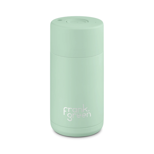 Ceramic Reusable Cup 12oz, Mint Gelato