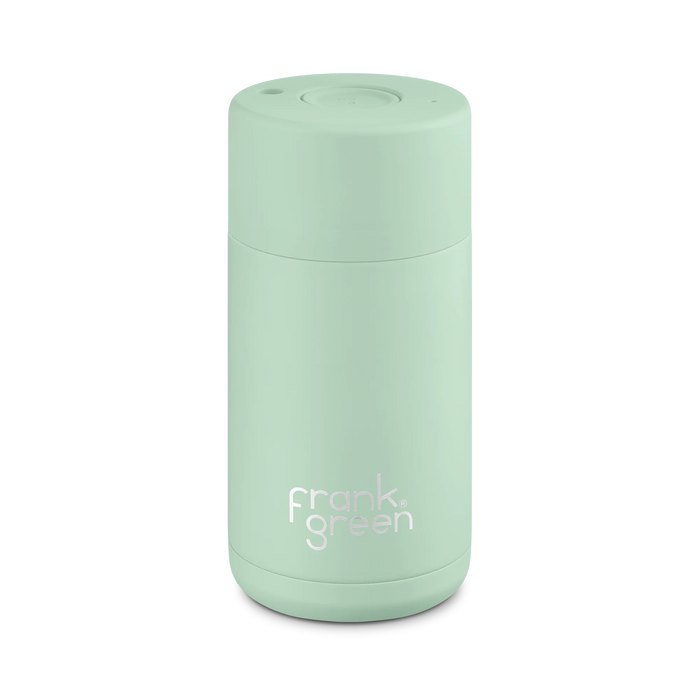 Ceramic Reusable Cup 12oz, Mint Gelato