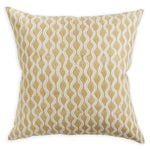 Aravelli Saffron Linen Cushion, 22" x 22"