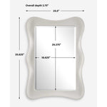 Whitehaven Rectangle Mirror, 26"W x 36"H