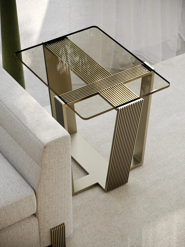 Counter Balance Side Table, 27"W X 21"D