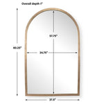 Vestry Arch Mirror, 38"W x 60"H x 1"D