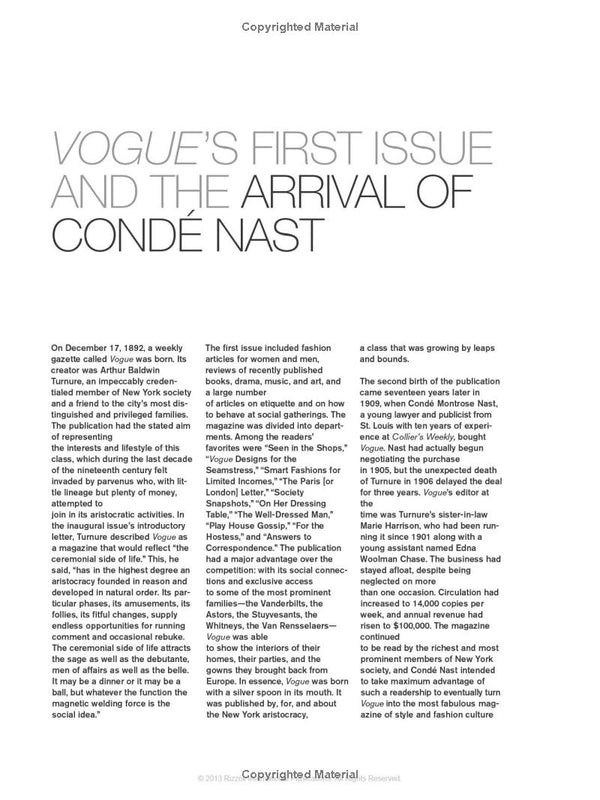 In Vogue: An Illustrated History of the World's Most Famous Fashion Magazine
