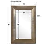 Valenton Mirror, 39"W x 60"H