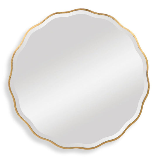 Aneta Round Mirrors, Gold, 42"