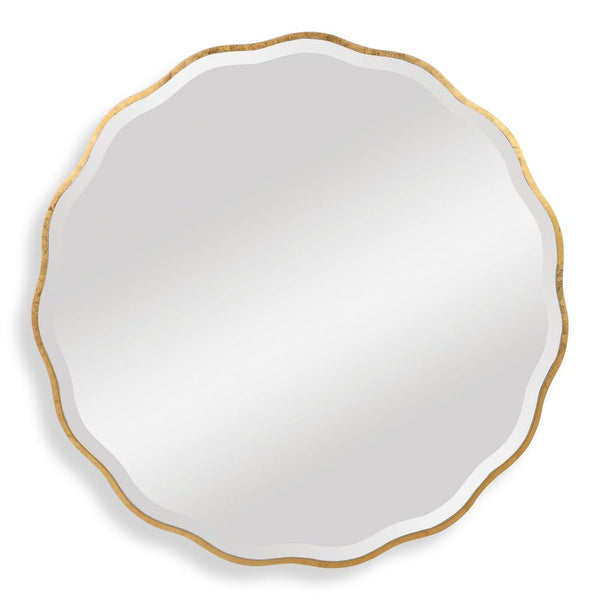 Aneta Round Mirrors, Gold, 42"