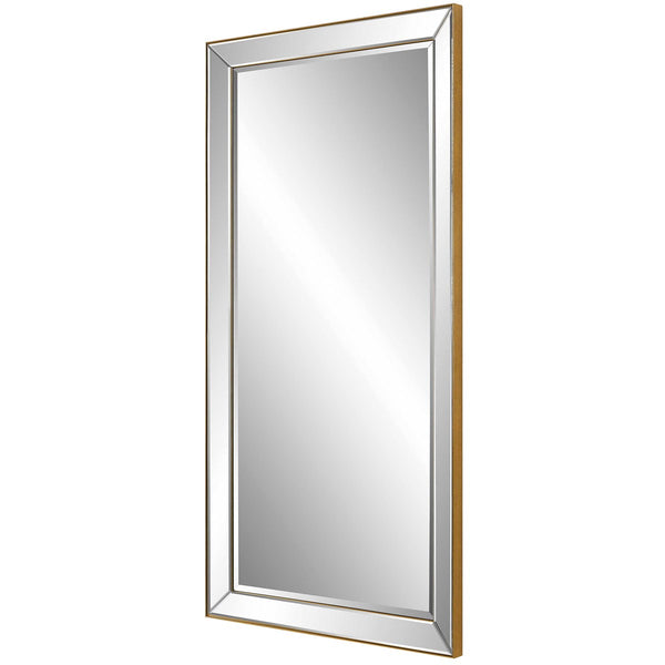 Lytton Mirror, Gold, 24"W X 48"H X 1"D