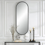 Varina Tall Black Mirror, 22"W x 60"H