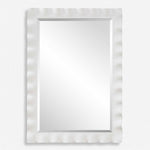 Haya Mirror, White, 28"W x 40"H