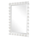 Haya Mirror, White, 28"W x 40"H