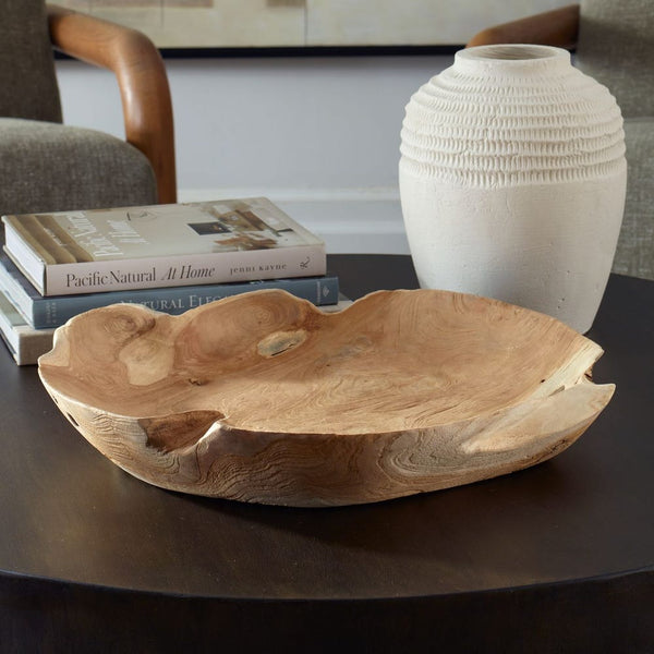 Organic Embrace Outdoor Bowl, 20"Dia x 4"H