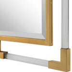 Balkan Tall Mirror, Gold, 28"W x 75"H