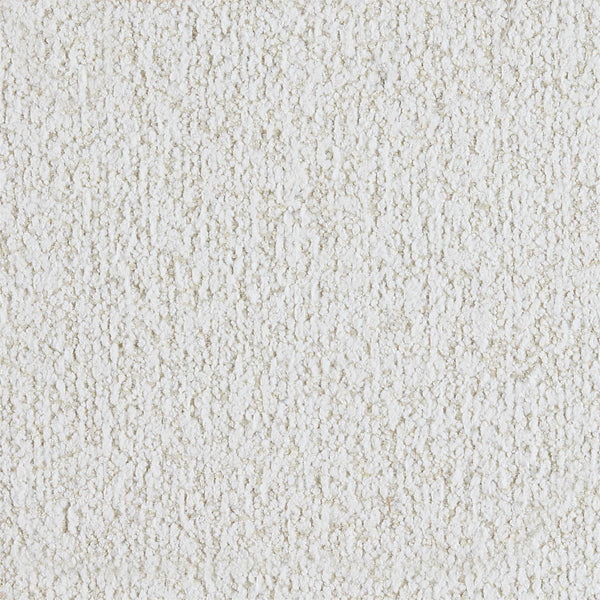 Oliver Fabric Swivel Chair, White/Cream Boucle
