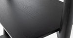 Tosta Leaning Shelf, Black, 26.75" W × 17.25" D × 75.5" H