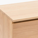 Kami Sideboard, Light Oak, 78.7"W × 17.7"D × 29.7"H