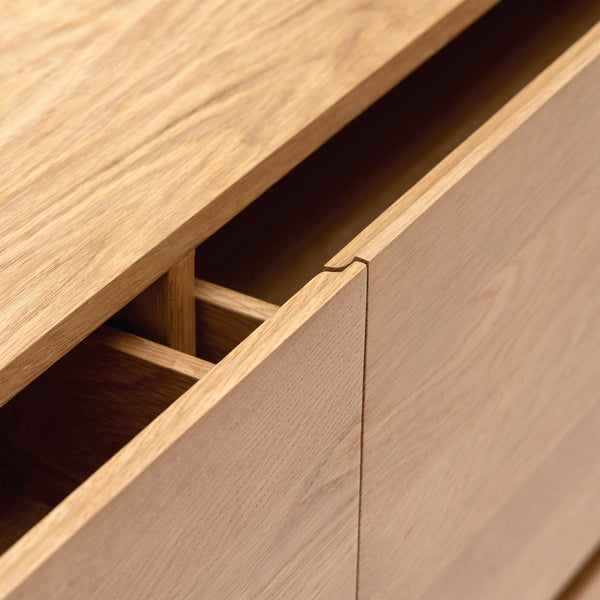 Nell Dresser, 6 Drawers, Light Oak, 63"W