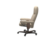 Stressless® Consul Home Office Chair, Daisy Beige/Walnut