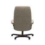 Stressless® Consul Home Office Chair, Daisy Beige/Walnut
