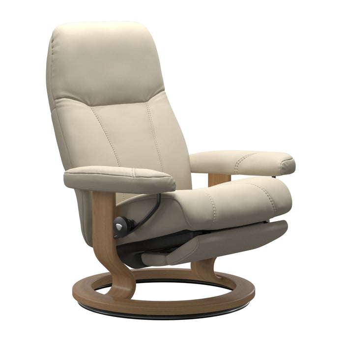 Consul Classic Power with Battery Pack, Batick Cream/Oak, Large