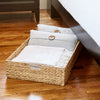 Water Hyacinth Coffee Table/Under Bed Bin, 34.25" x 18"