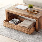 Water Hyacinth Coffee Table/Under Bed Bin, 34.25" x 18"