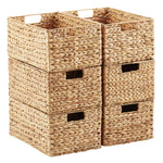 Water Hyacinth Bin Natural, 5 Sizes