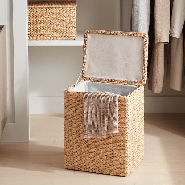 Artisan Rush Laundry Hamper, 17" X 12.75"