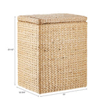 Artisan Rush Laundry Hamper, 17" X 12.75"