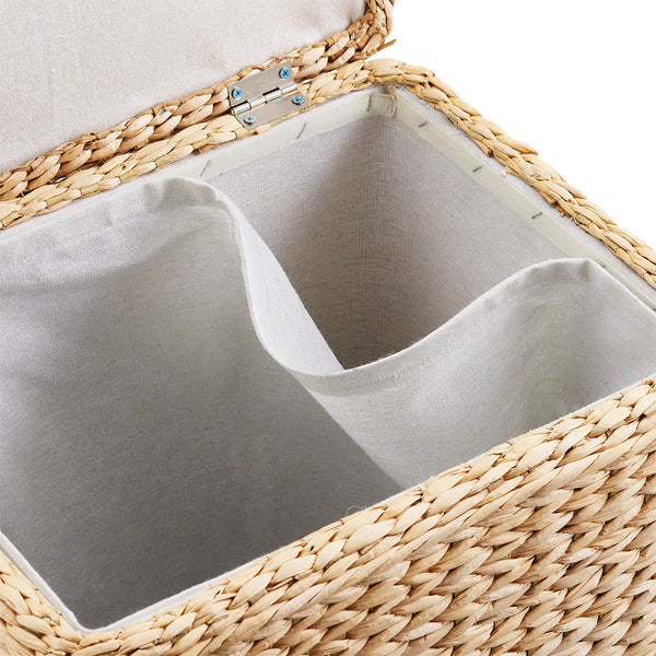 Artisan Rush Laundry Hamper, 17" X 12.75"