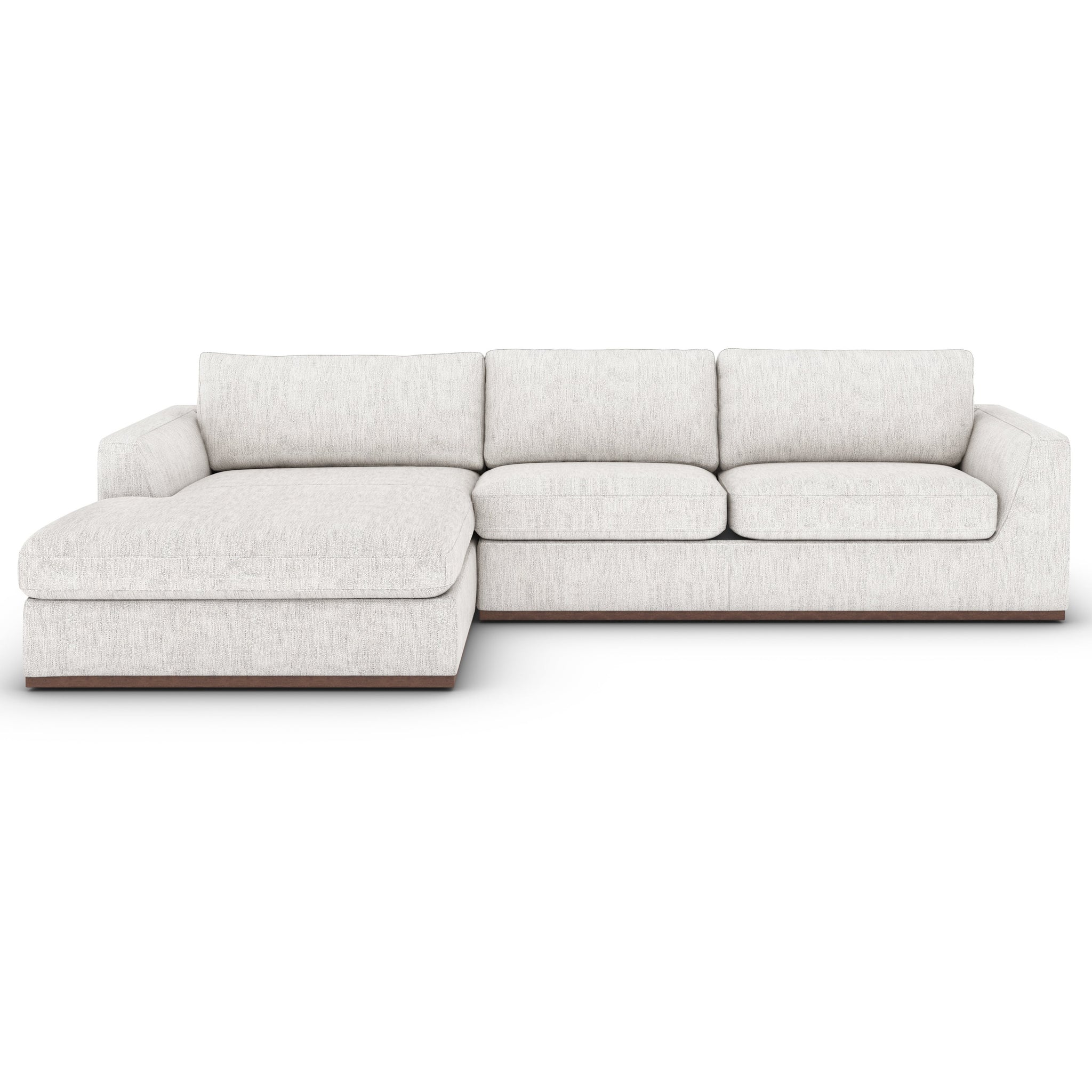 Colt 2-PC Sectional-Left, Merino Cotton, 129"