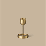 Fountain Brass Candle Holder, Medium