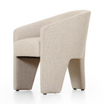 Fae Dining Chair, Nova Taupe Performance Fabric