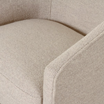 Fae Dining Chair, Nova Taupe Performance Fabric