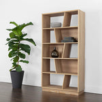 Jude Bookcase, Rustic Oak, 39.5"W