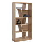 Jude Bookcase, Rustic Oak, 39.5"W