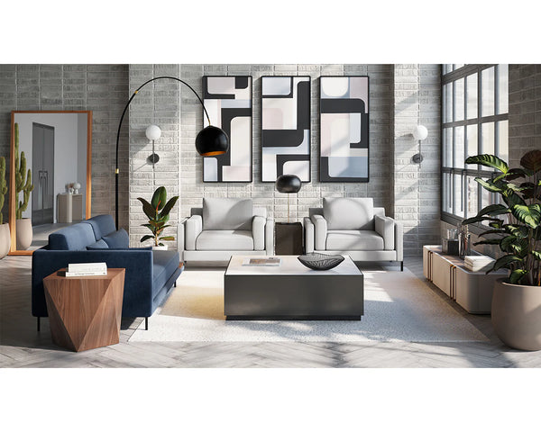 Jamille Media Console, 80"W x 19"D x 14.5"H