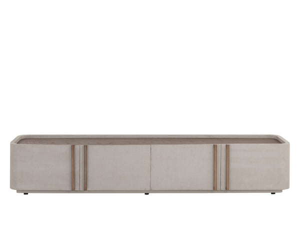Jamille Media Console, 80"W x 19"D x 14.5"H