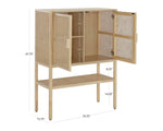 Kezia Highboard, 35.25"W x 15.75"D x 47.75"H