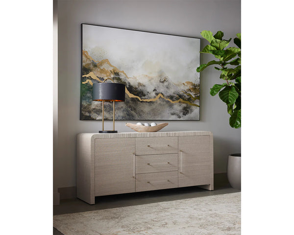 Atherton Sideboard, Sand, 69"W x 19"D x 31"H