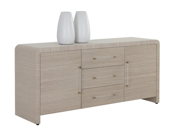 Atherton Sideboard, Sand, 69"W x 19"D x 31"H
