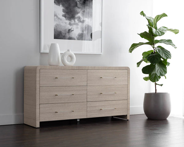Atherton Dresser, Sand, 69"W