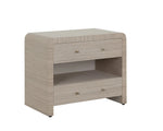 Atherton Nightstand, Sand, 34"W