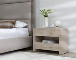 Atherton Nightstand, Sand, 34"W