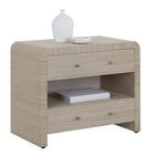 Atherton Nightstand, Sand, 34"W