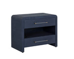 Atherton Nightstand, Indigo, 34"W