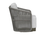 Allariz Swivel Armchair, Warm Grey