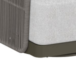 Allariz Swivel Armchair, Warm Grey