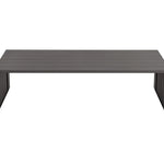 Allariz Verin Coffee Table, Warm Grey, 60"W x 31.25"D x 16"H